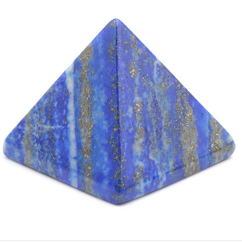 Pyramide lapis - lazuli Afghanistan A 25 - 30mm - La Boite à Cailloux