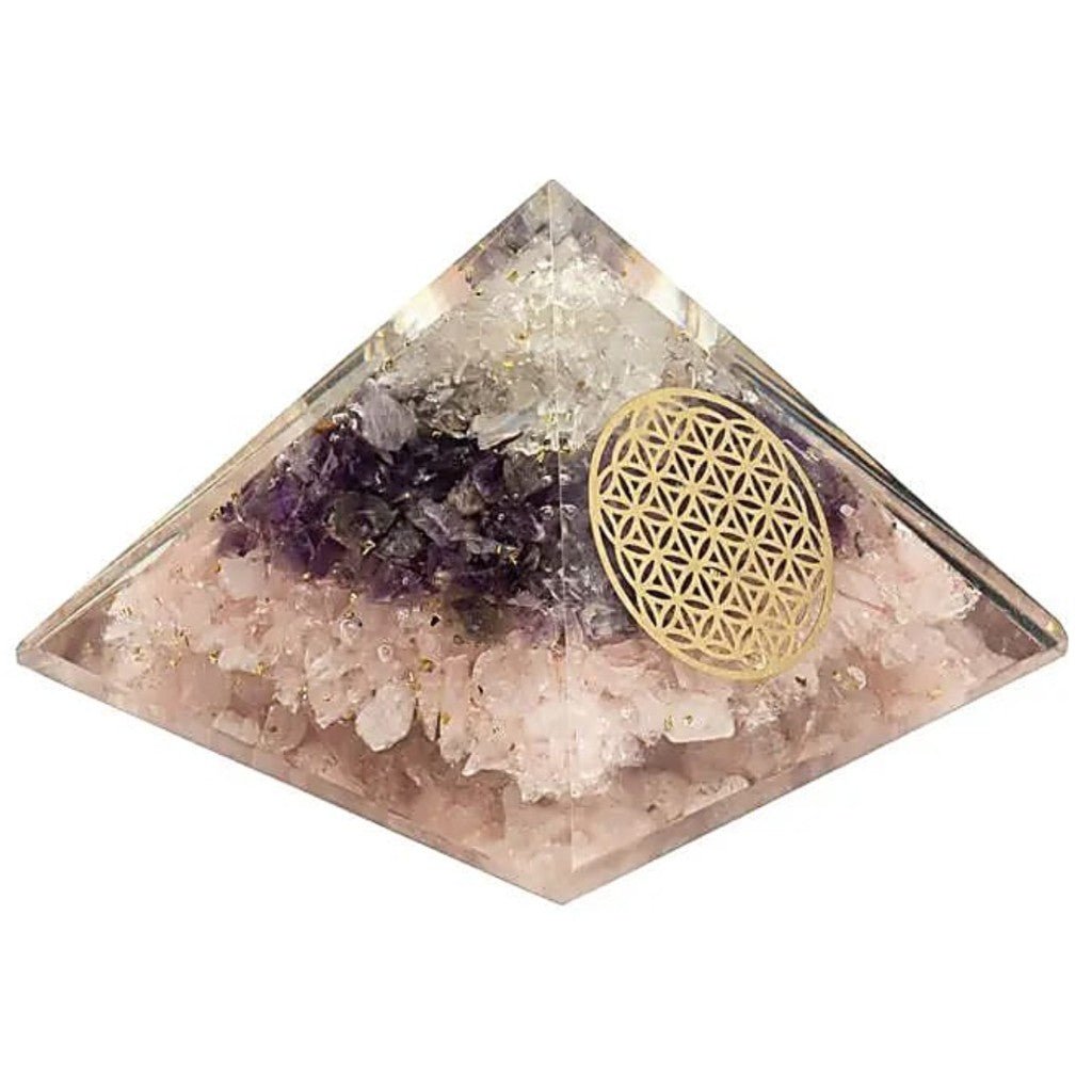Pyramide orgonite triangle d&