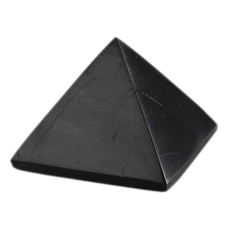 Pyramide shungite Russie AA (40mm) - La Boite à Cailloux