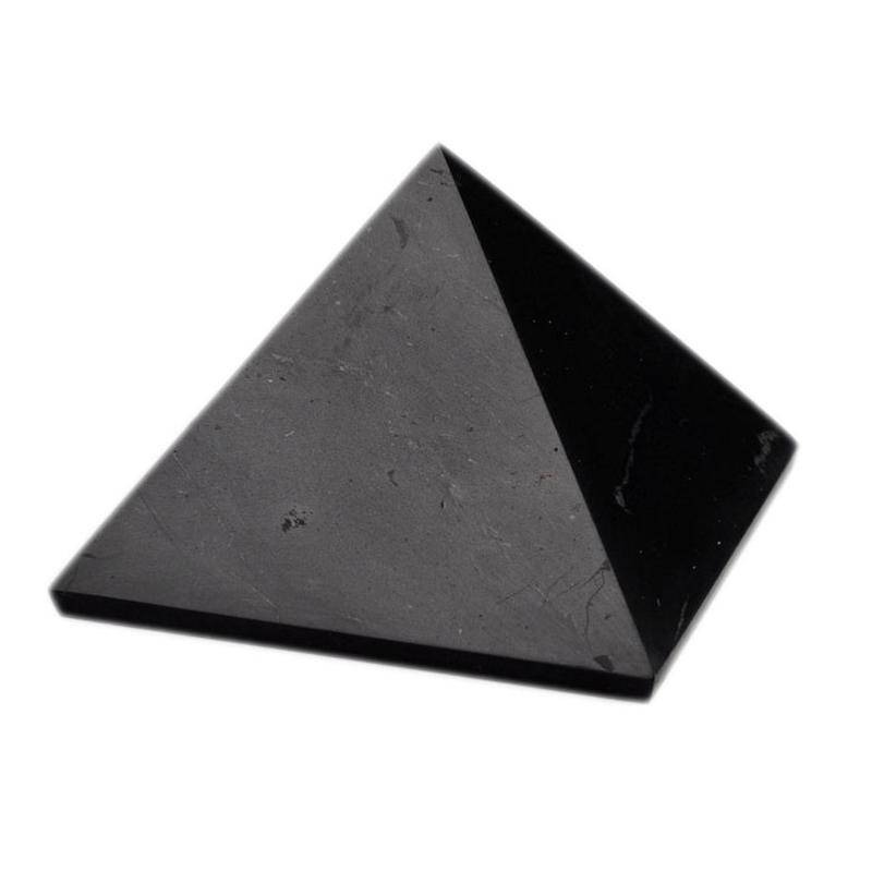 Pyramide shungite Russie AA (50mm) - La Boite à Cailloux