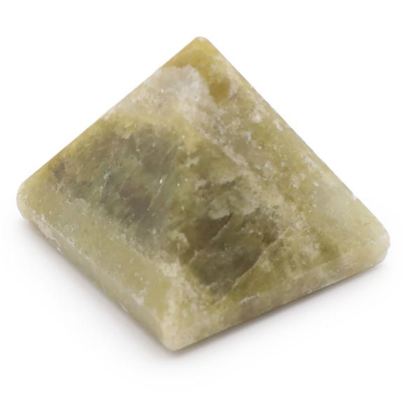 Pyramide vésuvianite Etats - Unis AB 15 - 25mm - La Boite à Cailloux