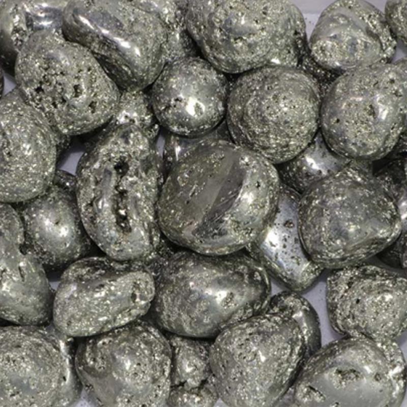 Pyrite Pérou A (pierre roulée) - La Boite à Cailloux