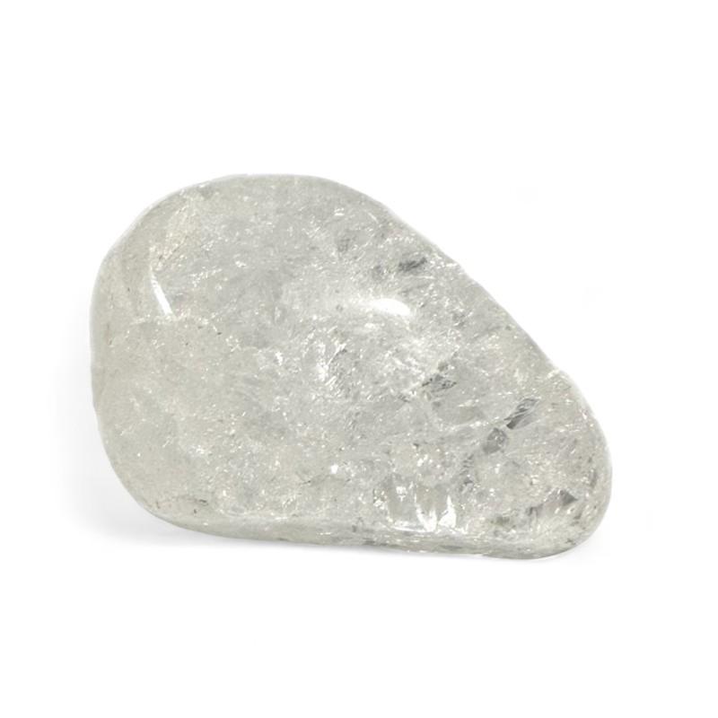 Quartz craquelé Brésil A (pierre roulée) - La Boite à Cailloux