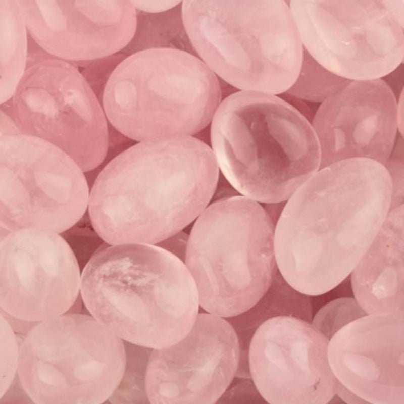 Quartz rose Brésil AA (pierre roulée) - La Boite à Cailloux