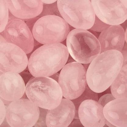 Quartz rose Brésil AA (pierre roulée) - La Boite à Cailloux