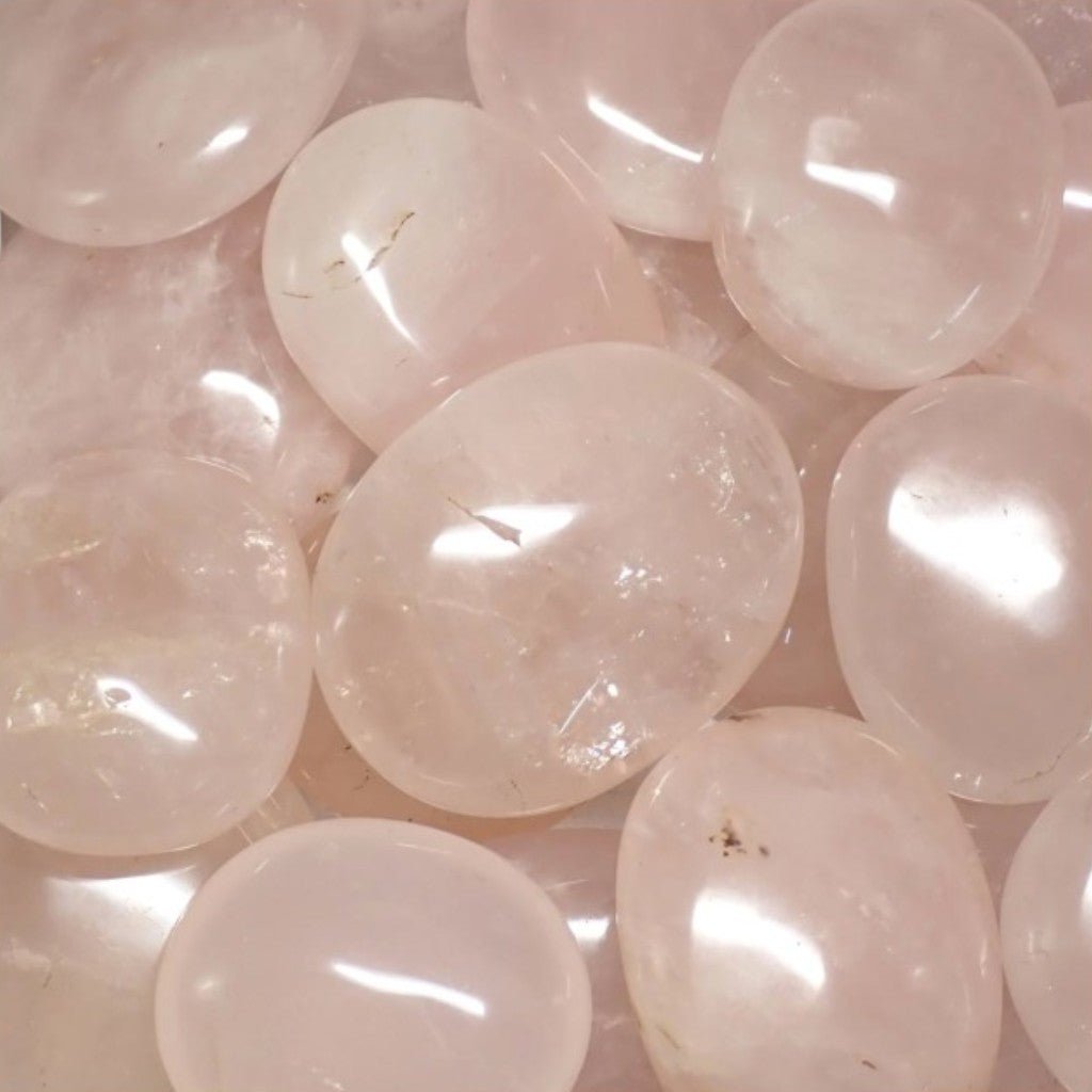Quartz rose Madagascar A+ (Galet XL) - La Boite à Cailloux