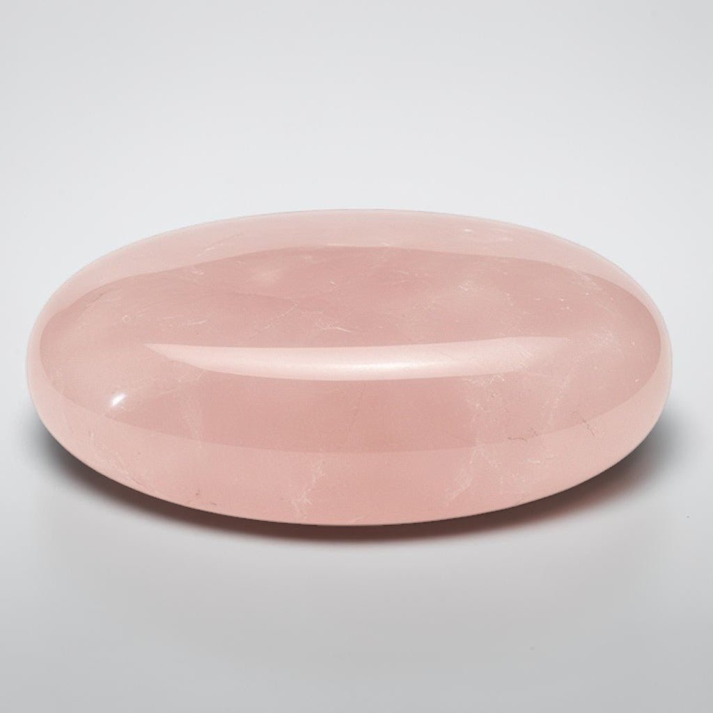Quartz rose Madagascar A+ (Galet XL) - La Boite à Cailloux