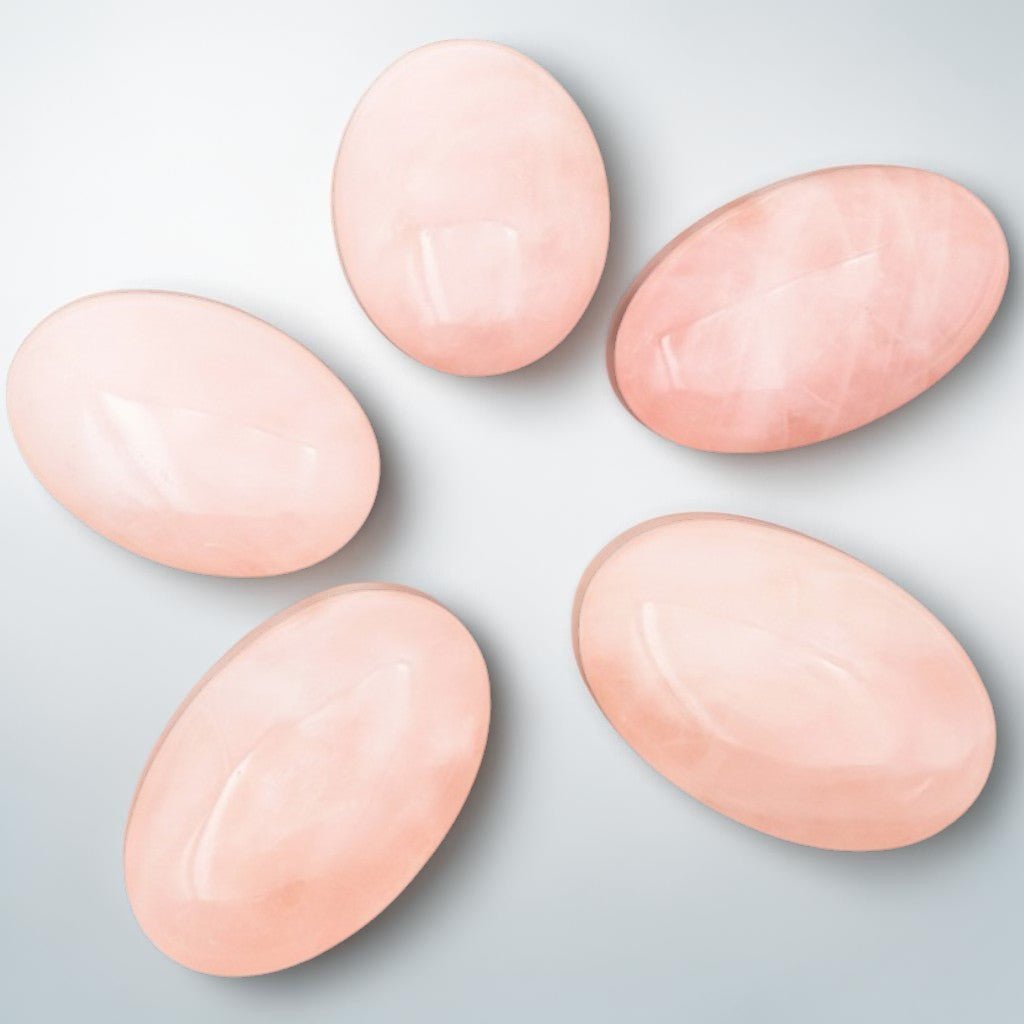 Quartz rose Madagascar A+ (Galet XL) - La Boite à Cailloux