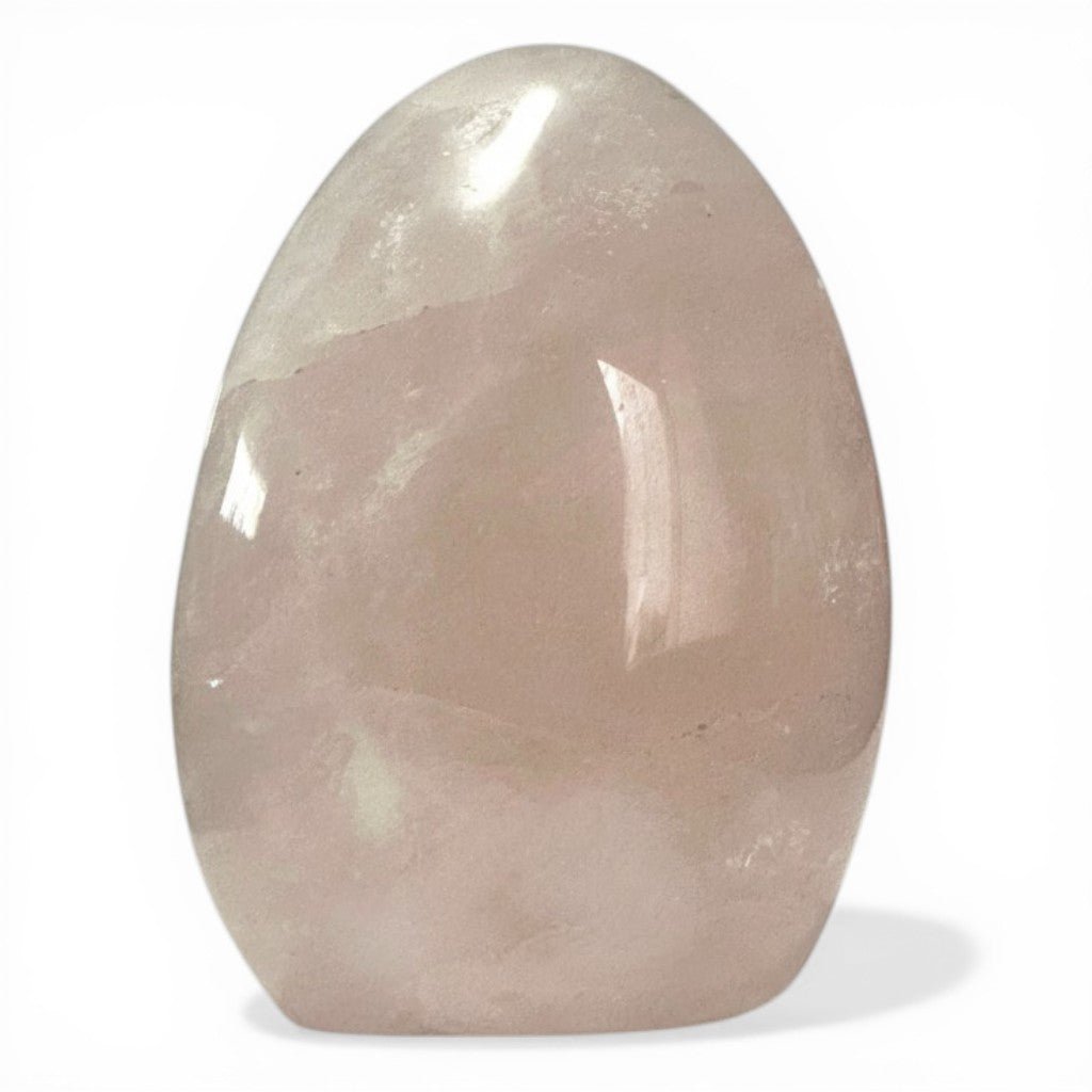 Quartz rose Madagascar AA forme libre - 424g - La Boite à Cailloux