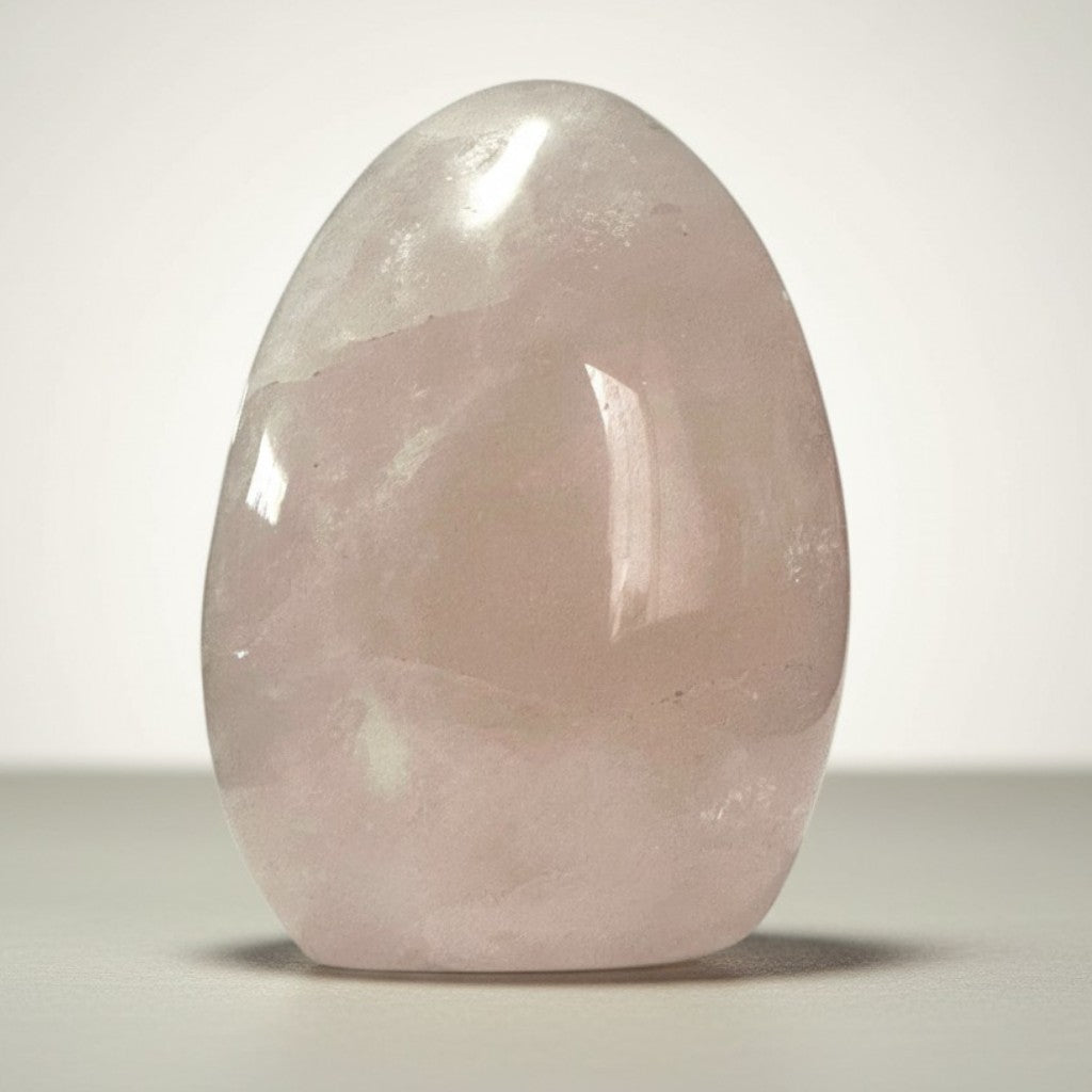 Quartz rose Madagascar AA forme libre - 424g - La Boite à Cailloux