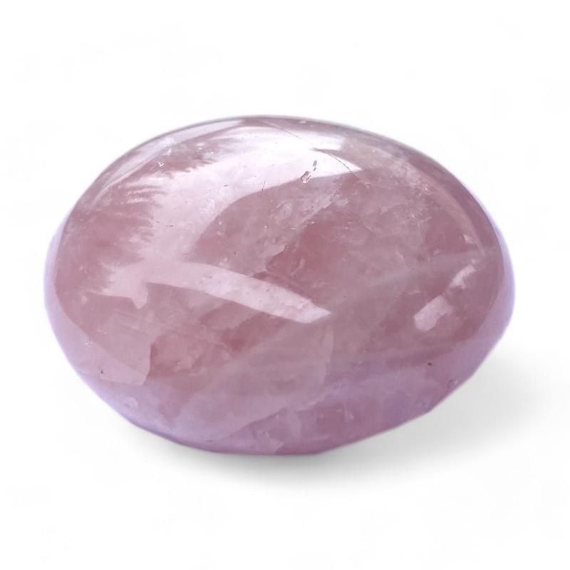 Quartz rose Madagascar (Galet XL) - La Boite à Cailloux
