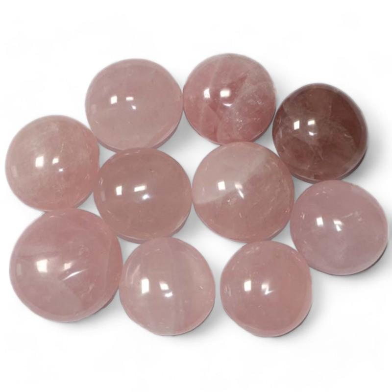 Quartz rose Madagascar (Galet XL) - La Boite à Cailloux