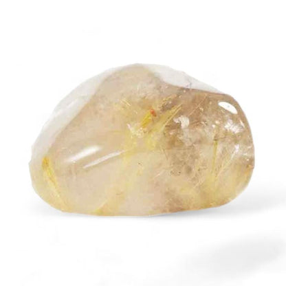 Quartz rutile Brésil A+ (pierre roulée) - La Boite à Cailloux