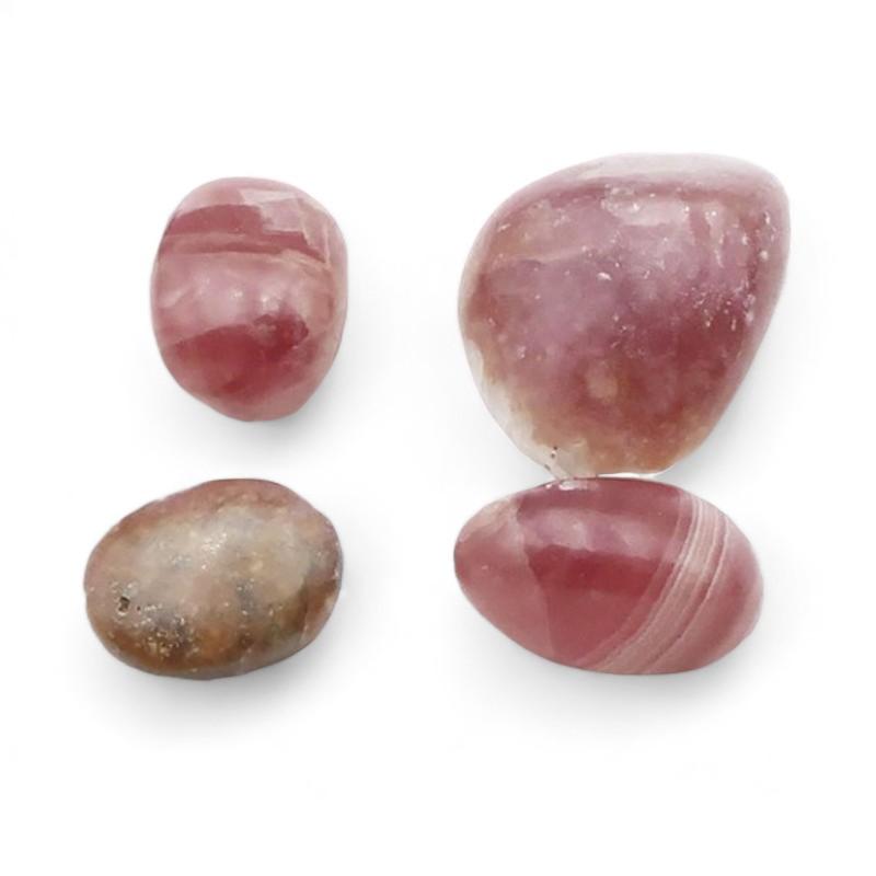 Rhodochrosite Argentine AA (pierre roulée) - La Boite à Cailloux