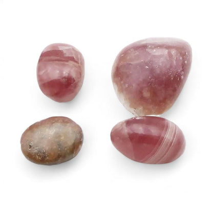 Rhodochrosite Argentine AA (pierre roulée) - La Boite à Cailloux