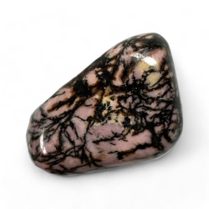 Rhodonite Madagascar A (pierre roulée) - La Boite à Cailloux