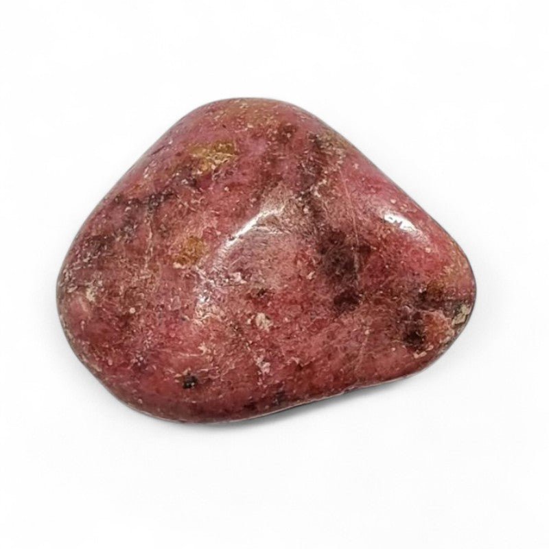 Rhodonite Zimbabwe A (pierre roulée) - La Boite à Cailloux