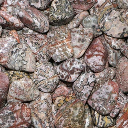 Rhyolite fleur Brésil A (pierre roulée) - La Boite à Cailloux