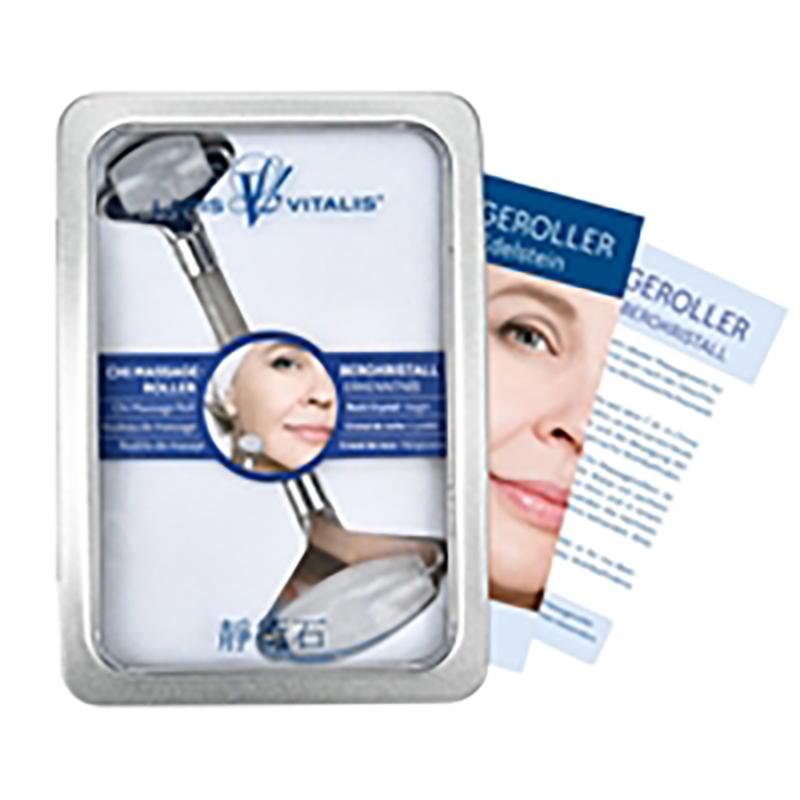 Rouleau de massage "CHI" cristal de roche Brésil A - La Boite à Cailloux