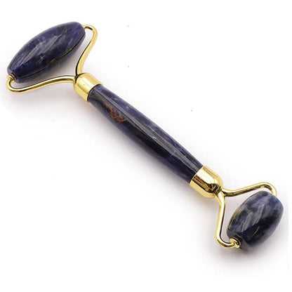 Rouleau de massage "CHI" Sodalite Brésil A - La Boite à Cailloux