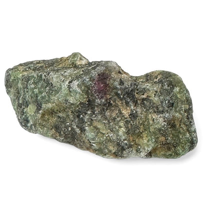 Rubis sur zoisite Afrique du Sud A (pierre brute) - La Boite à Cailloux