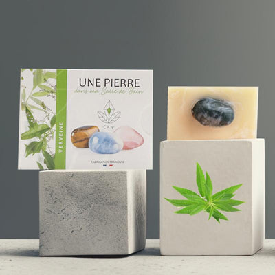 Verbena soap natural stone