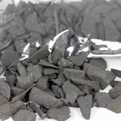 Shungite broyée pour préparation eau (250g) - La Boite à Cailloux