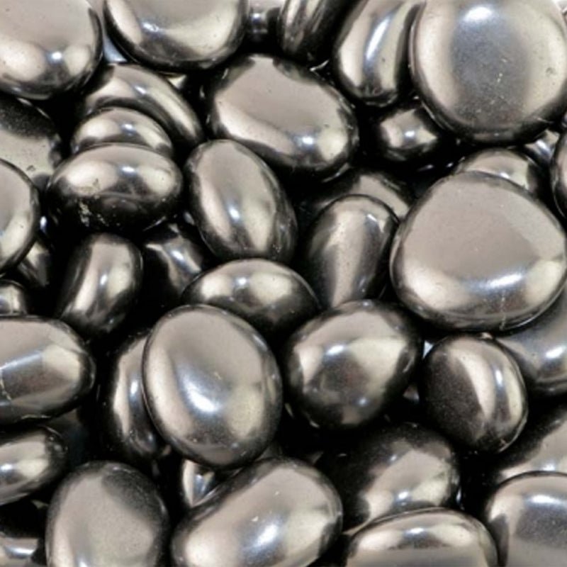 Shungite Russie A+ (pierre roulée) - La Boite à Cailloux