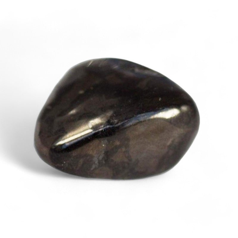 Shungite Russie A+ (pierre roulée) - La Boite à Cailloux