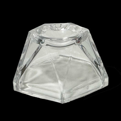 Socle plastique 40mm pour sphères et oeufs - La Boite à Cailloux