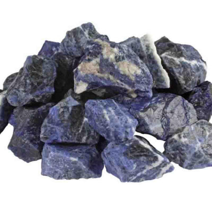 Sodalite Brésil A (pierre brute) - La Boite à Cailloux