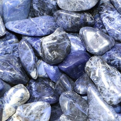 Sodalite Brazil A (rolled stone)