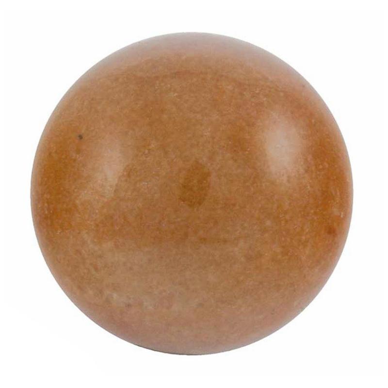 Sphère aventurine rouge Brésil A - 40mm - La Boite à Cailloux