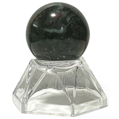 Sphère héliotrope Brésil A - 30mm - La Boite à Cailloux