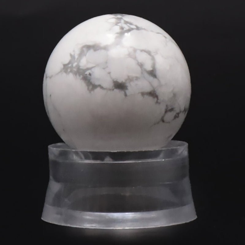 Sphère howlite Zimbabwe A - 40mm - La Boite à Cailloux
