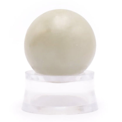 Sphère jade de Chine A - 30mm - La Boite à Cailloux