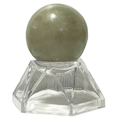 Sphère jade de Chine A - 30mm - La Boite à Cailloux