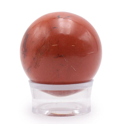 Sphère jaspe rouge Afrique du Sud A - 30mm - La Boite à Cailloux