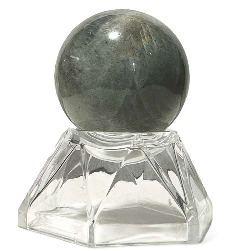 Sphère Labradorite Madagascar A - 30mm - La Boite à Cailloux