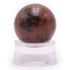 Sphère obsidienne acajou Mexique - 30mm - La Boite à Cailloux