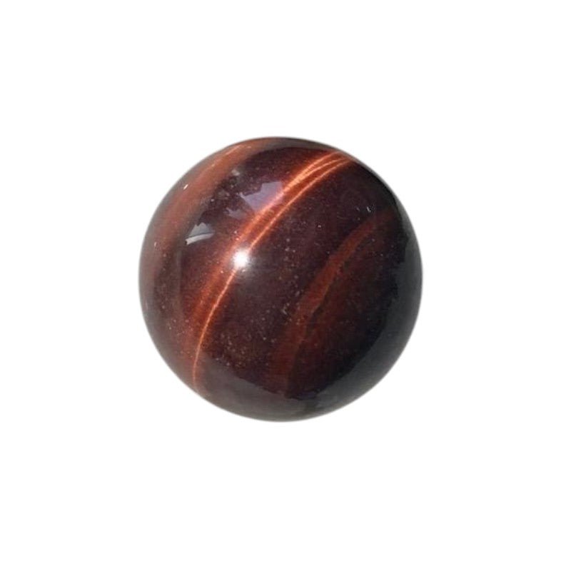 Sphère oeil de taureau Afrique du Sud A - 20mm - La Boite à Cailloux