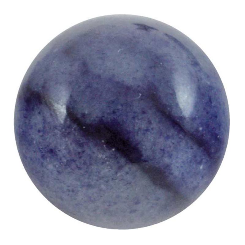 Sphère quartz bleu ou aventurine bleue Brésil A - 20mm - La Boite à Cailloux