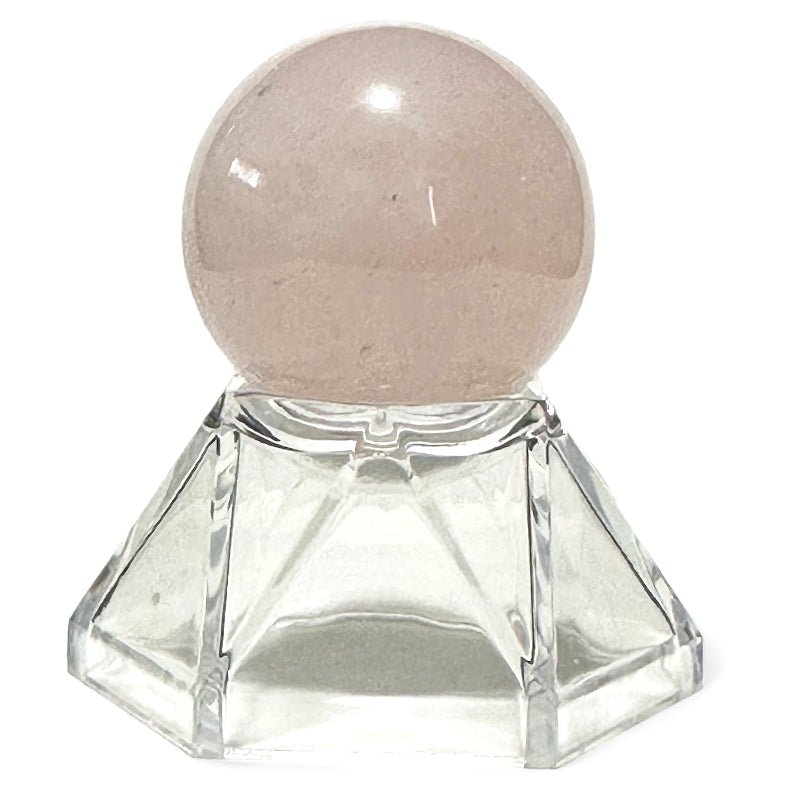 Sphère quartz rose Brésil A - 30mm - La Boite à Cailloux