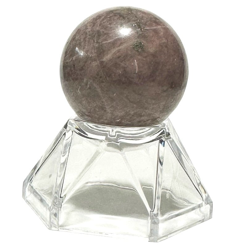 Sphère rhodonite Madagascar A - 30mm - La Boite à Cailloux