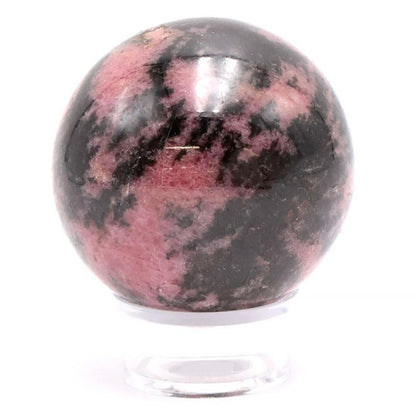 Sphère rhodonite Madagascar A - 50 - 60mm - La Boite à Cailloux