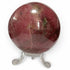 Sphère rhodonite Madagascar AA - 70 - 80mm - La Boite à Cailloux