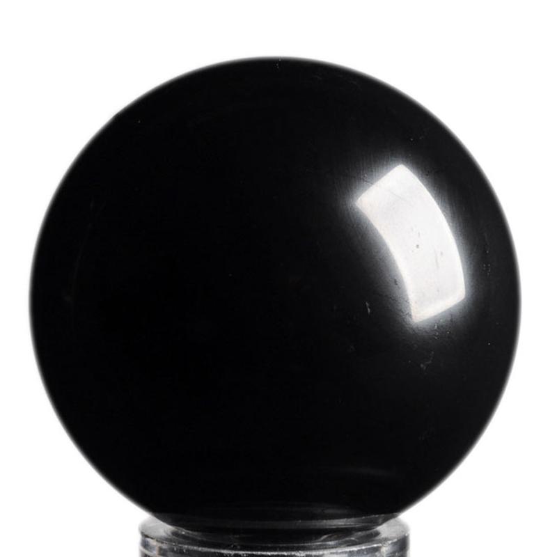 Sphère Shungite Russie AA - 50mm - La Boite à Cailloux