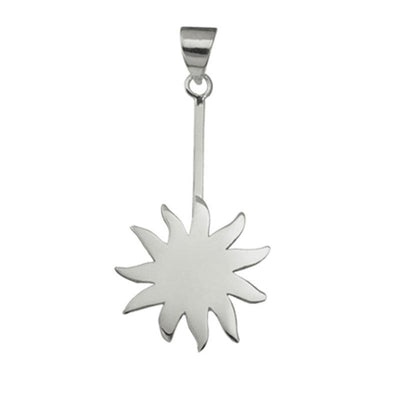 925 silver support for 3 and 4cm donuts "Sun