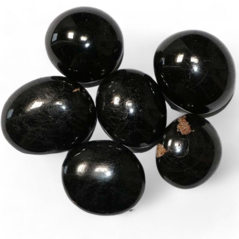 Tourmaline noire Madagascar AA (galet XL) - La Boite à Cailloux