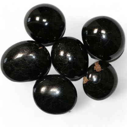 Tourmaline noire Madagascar AA (galet XL) - La Boite à Cailloux